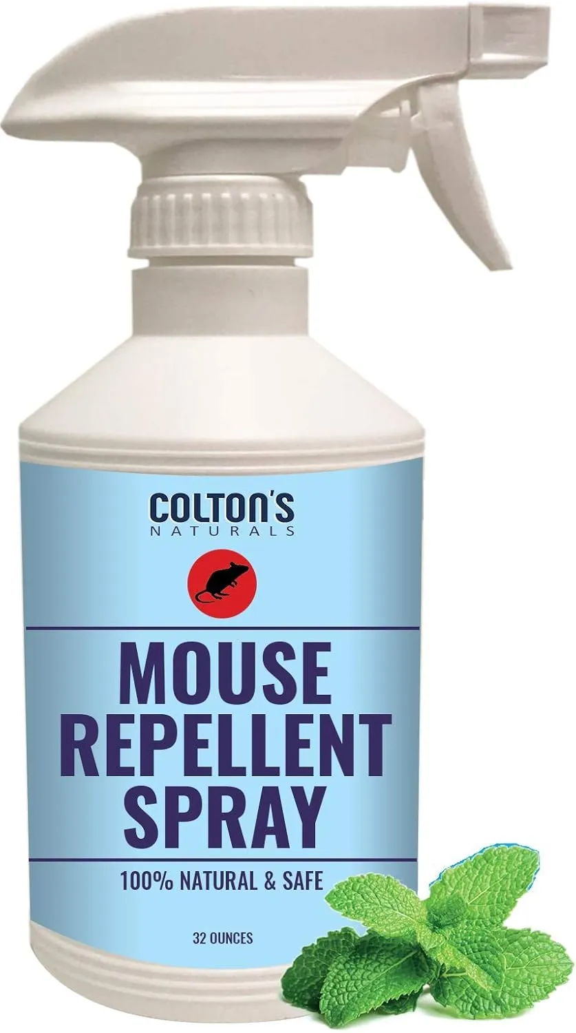 100% Natural Peppermint Mouse Repellent - 32oz