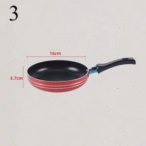 12/14/16cm Non-stick Aluminum Frying Pans