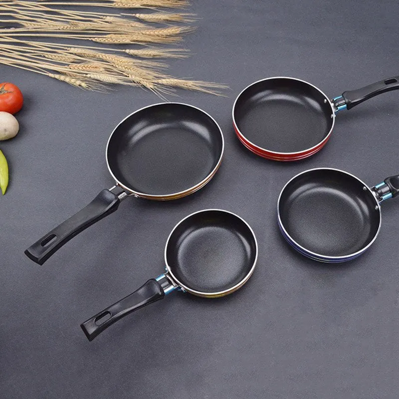12/14/16cm Non-stick Aluminum Frying Pans