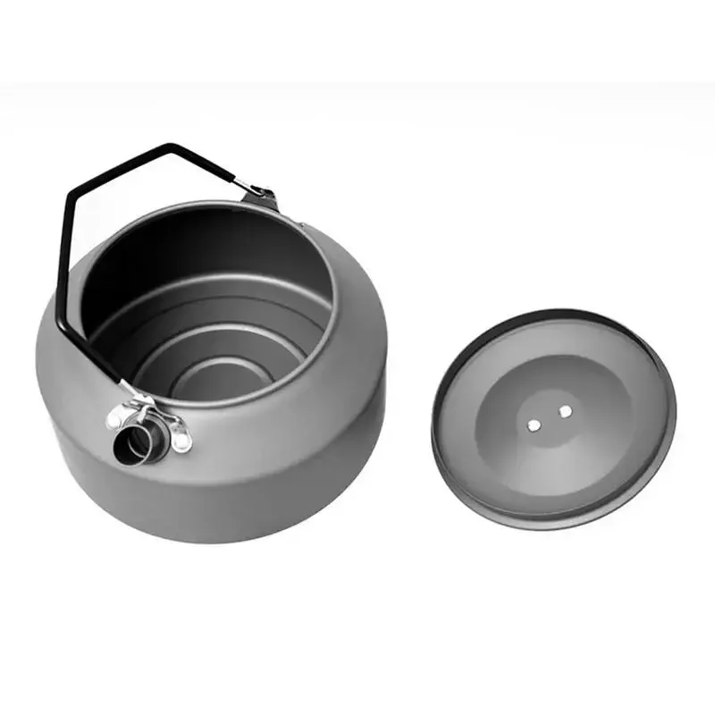 1.35L Camping Water Kettle | Aluminum Alloy Tea Pot for Outdoor Coffee and Tableware | Perfect for Travel, Backpacking, Hiking, and Picnic Supplies