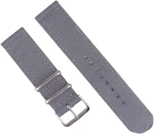 18mm 20 Mm 22mm 24mm Fit For Cambo Stripe Fabric Nylon Watchband Watch Strap Bands Buckle Stainless Steel Buckle