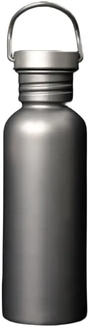 1PC Pure Titanium Outdoor Sports Kettle Large Capacity Camping Hiking Water Cup(430ML)
