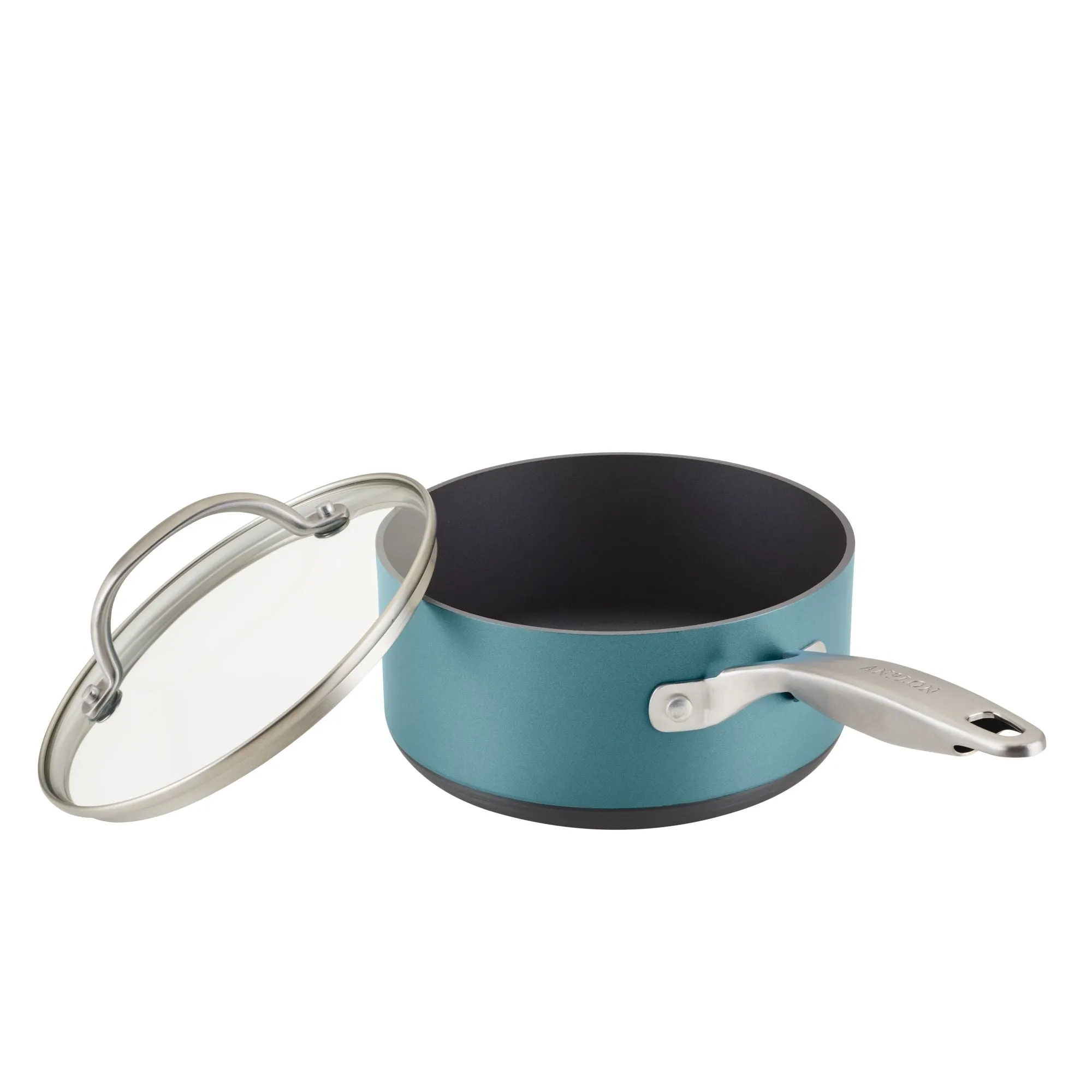 2-Quart Hard Anodized Nonstick Sauce Pan with Lid