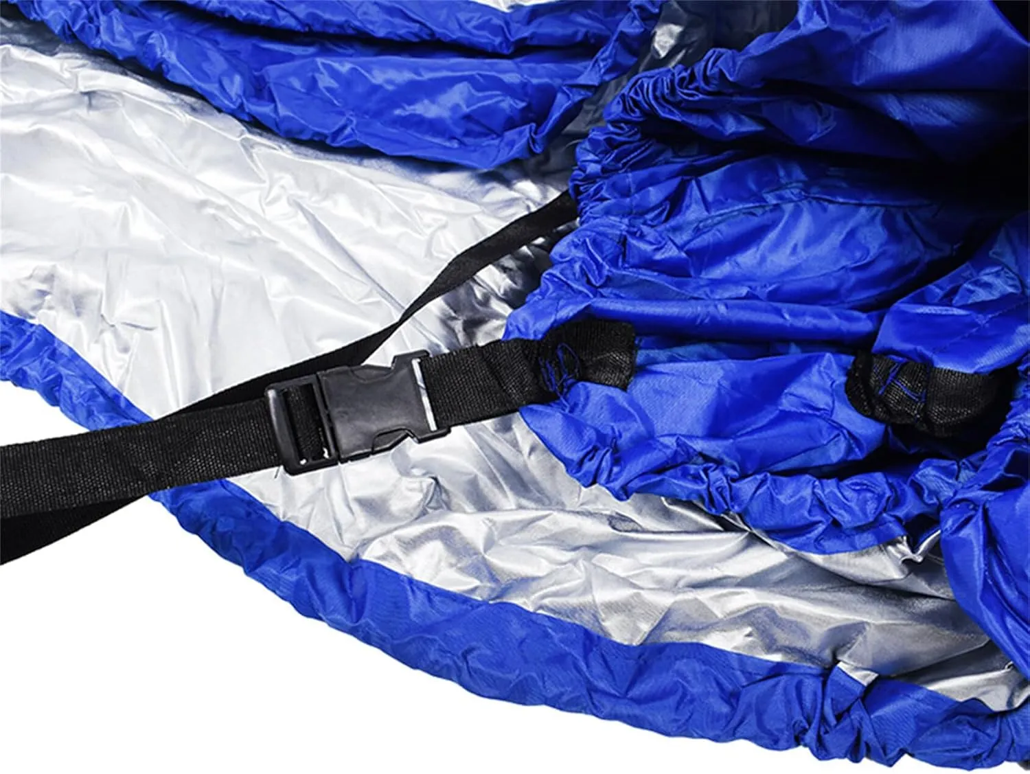 21-24 ft Dark Blue Pontoon Boat Heavy Duty Trailerable Boats Cover with Storage Bag Replacement for Pontoon Deck Boats Beam Width Up to 102in