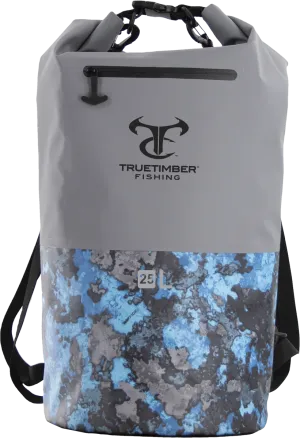 25L Round Dry Bag - December Sky/RipTide