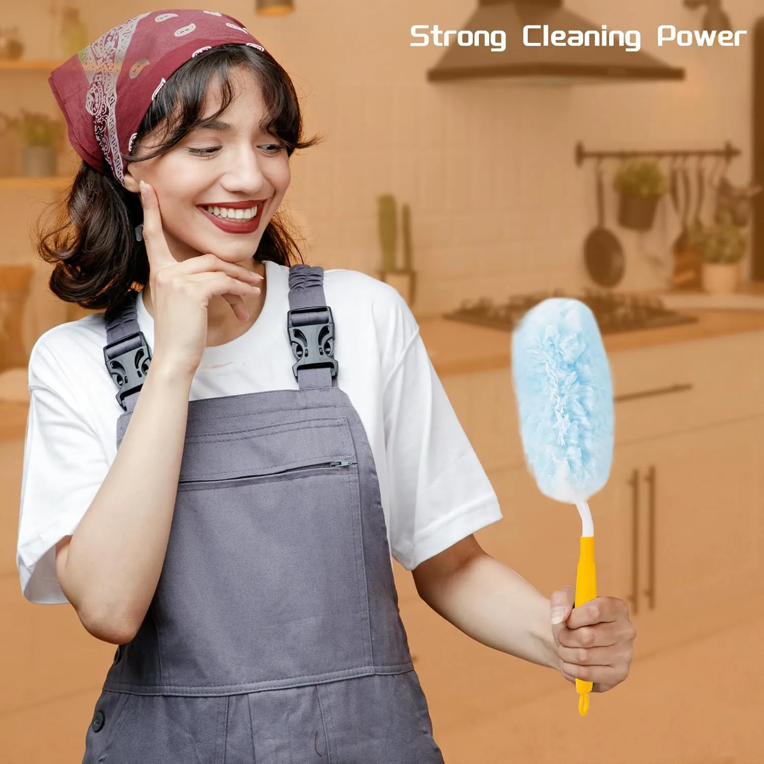 30 Count Disposable Dusters Refills Multi Surface 360 Heavy Duty Duster Refills Compatible with Swiffer Duster Refills