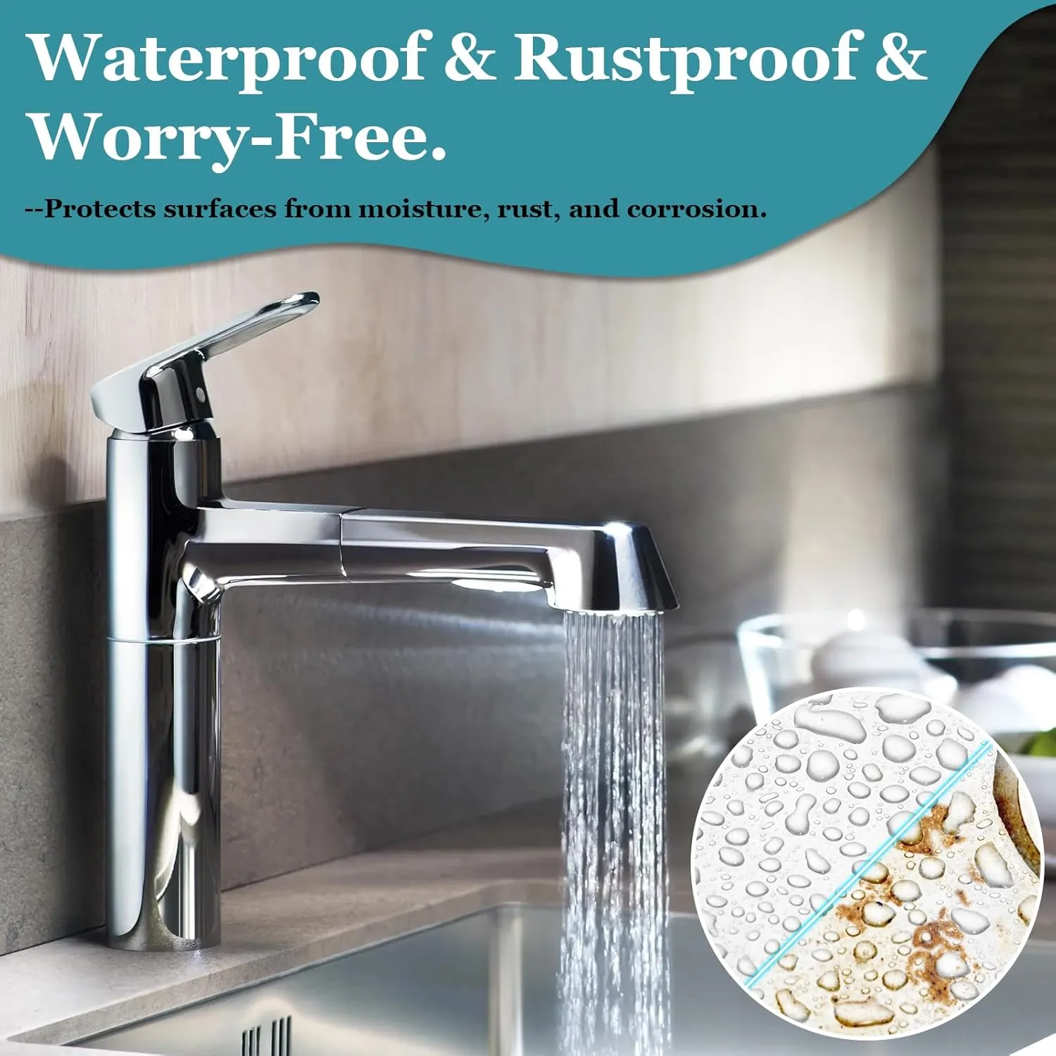 300ml Ceramic Coating Spray for Stainless Steel and Hard Surfaces – Anti-Fingerprint & Stain Resistant – Hydrophobic Protection for Appliances, Glass, Tile, Countertops