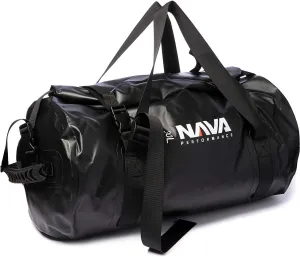 30L 30 Litre Capacity Duffel Bag - Black - Unisex - Heavy Duty PVC and Fabric Bag - 30L Capacity