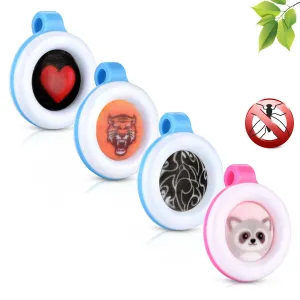 4-Pack: Clip On Mosquito, Bug & Insect Repellent