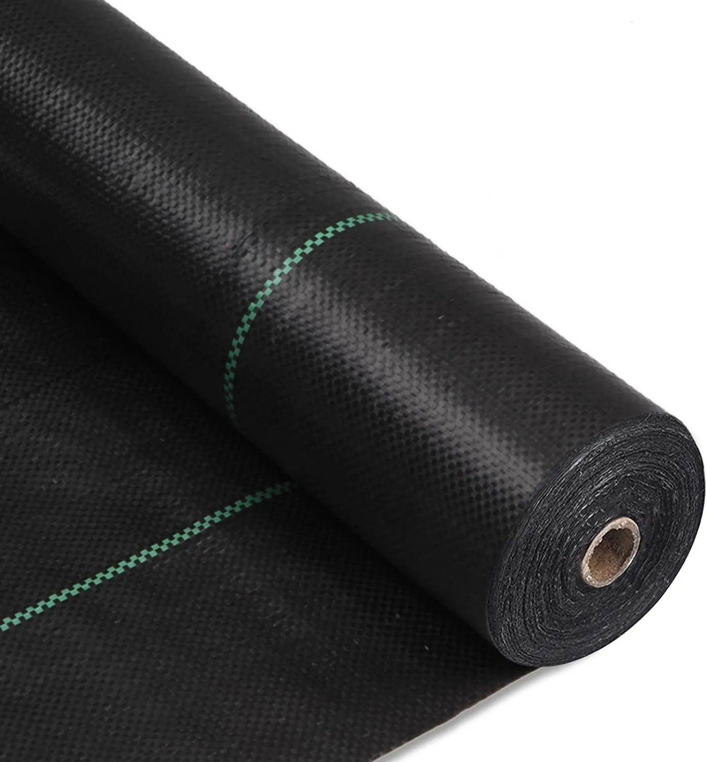 4ftx100ft Weed Barrier Landscape Fabric Heavy Duty, Weed Gardening Ground Cover Mat, Weed Control Garden Cloth, Woven Geotextile Fabric for Underlayment, Commercial Driveway Fabric, Black