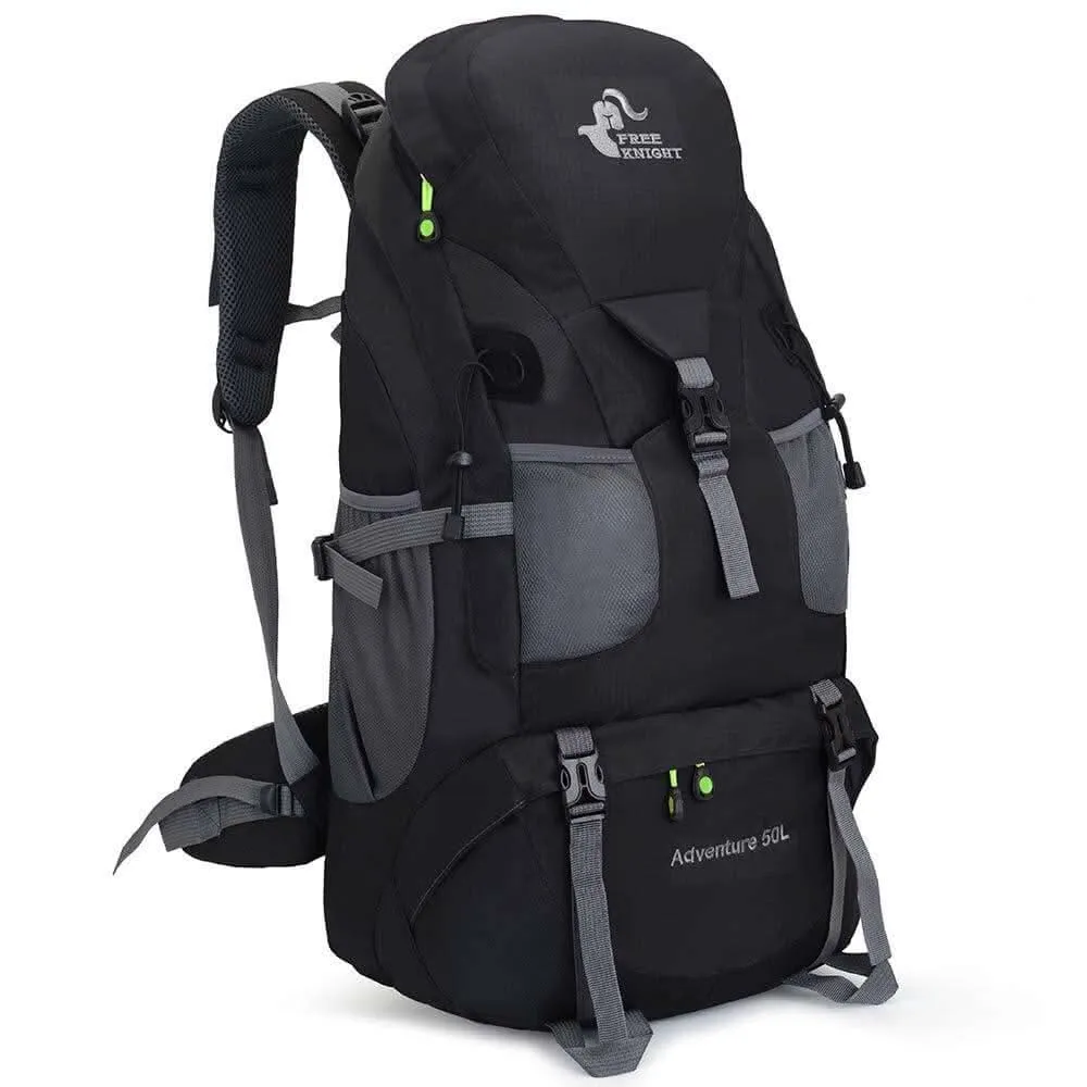 50L Lightweight Water Resistant Hiking Backpack,Outdoor Sport Daypack Travel Bag