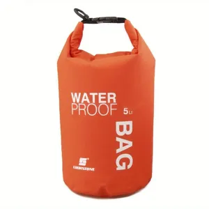 5L Orange Waterproof Dry Bag – Compact Outdoor Gear