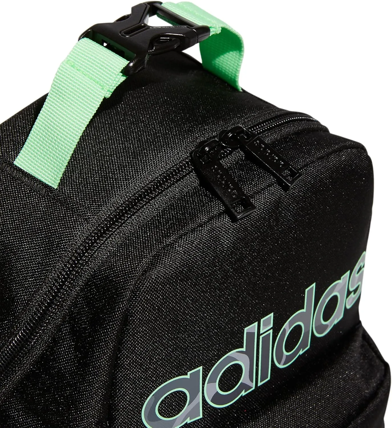 adidas Unisex Santiago Lunch Bag, Insulated School Food Container Box Discontinued, Black/Beam Green Nomad Camo Print/2.0, One Size