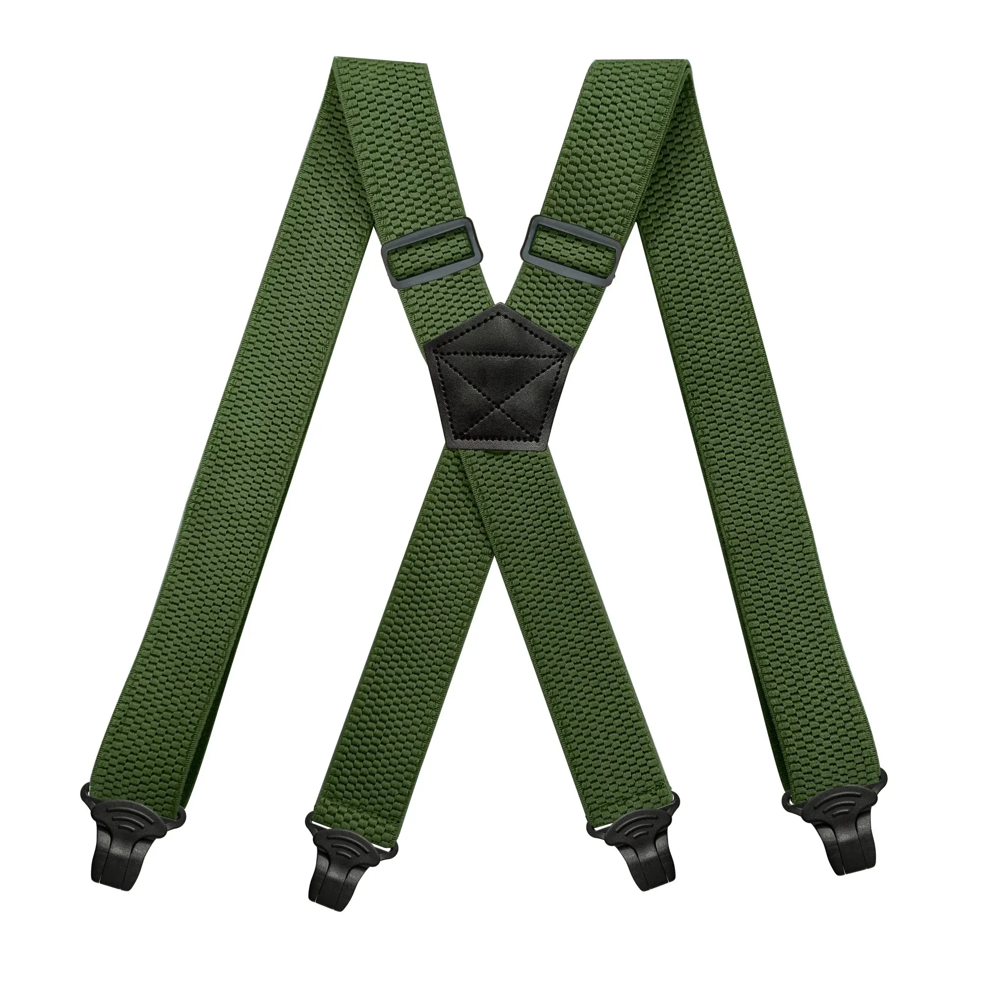 Adjustable X-Back Heavy Duty Men's Suspenders