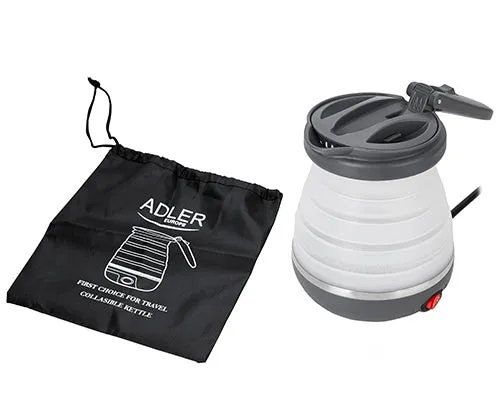 ADLER TOURIST SILICONE KETTLE 0.6L UK