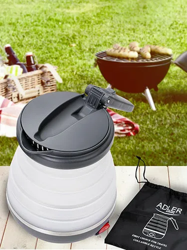ADLER TOURIST SILICONE KETTLE 0.6L UK