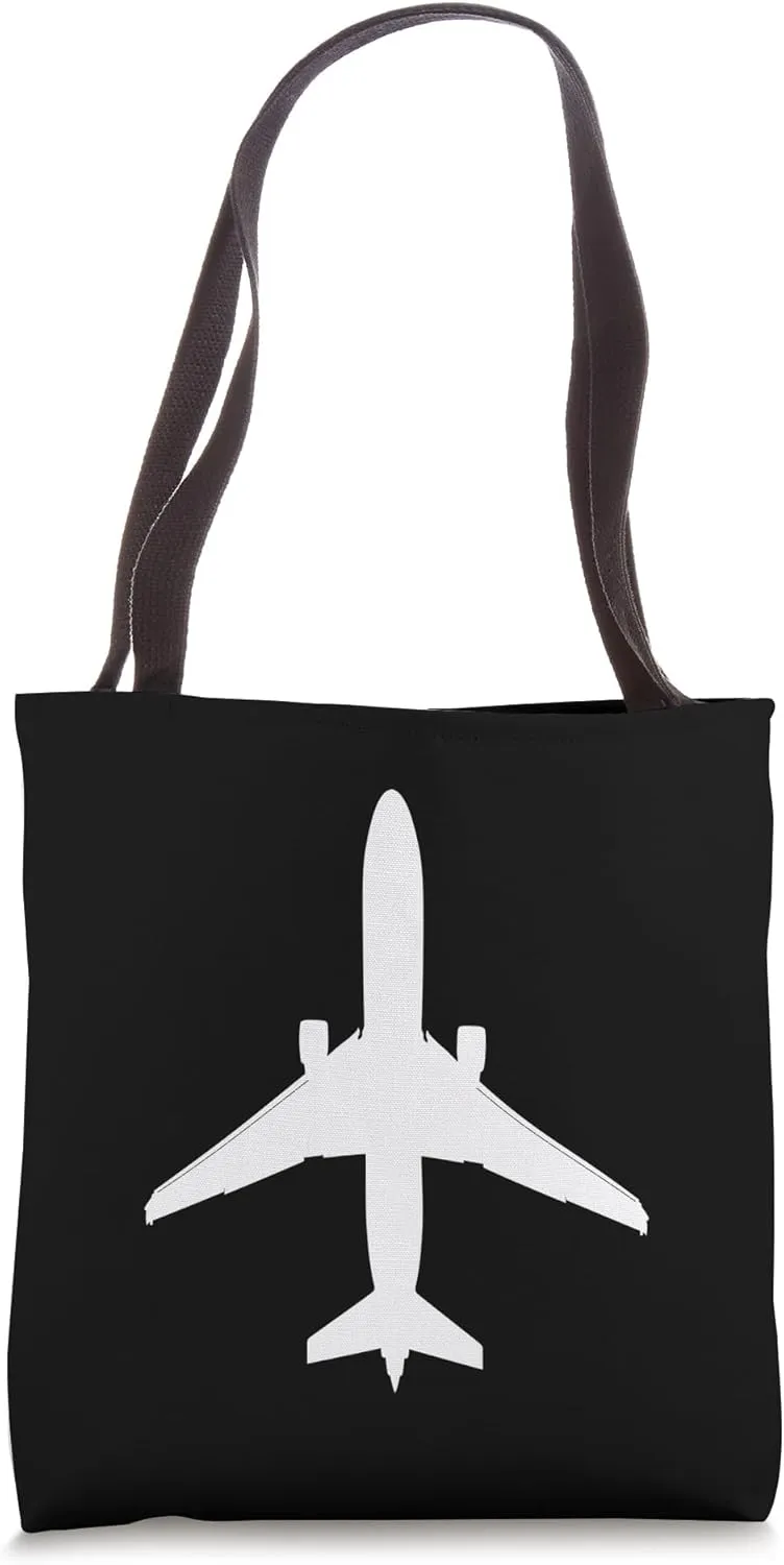 Airline Commercial Pilot Off Duty Jet Airplane Tote Bag