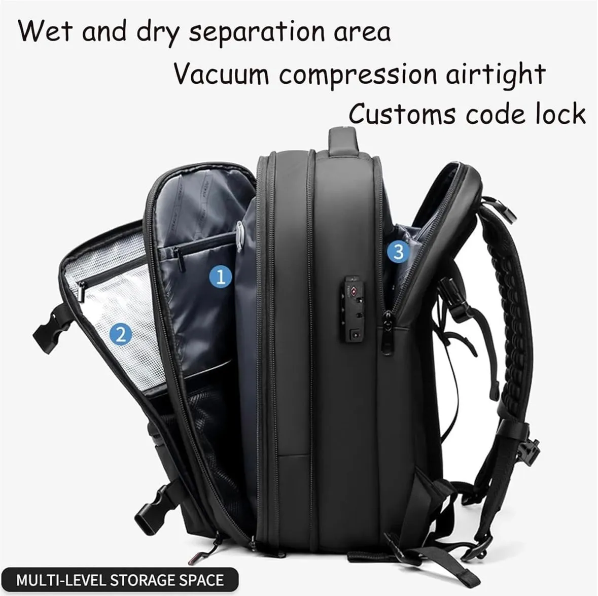 AirLite Roam Urban Backpack - with Patented Vacuum Compression Technology