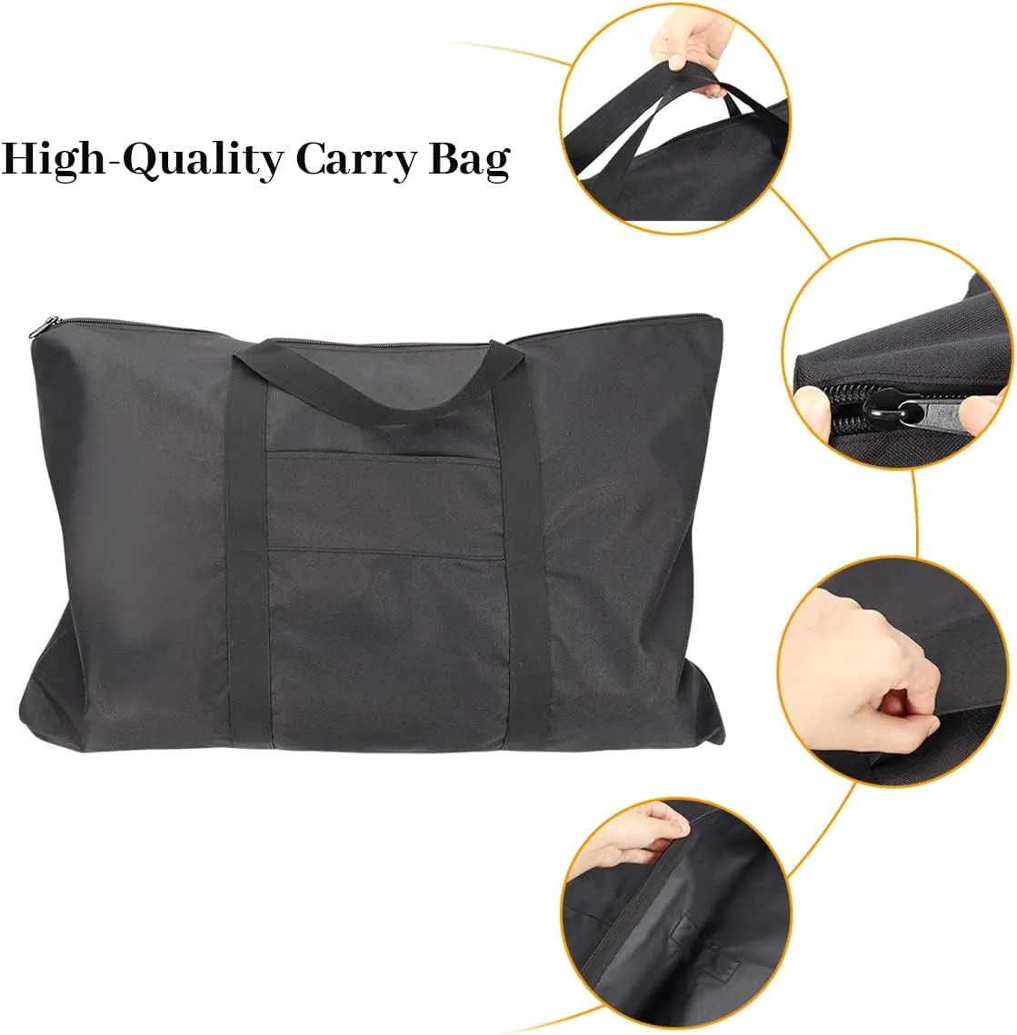 AjinTeby Griddle Carry Bag for Camp Chef Stove Grills - Fits 14-Inch Griddles, Heavy Duty Zipper Bag