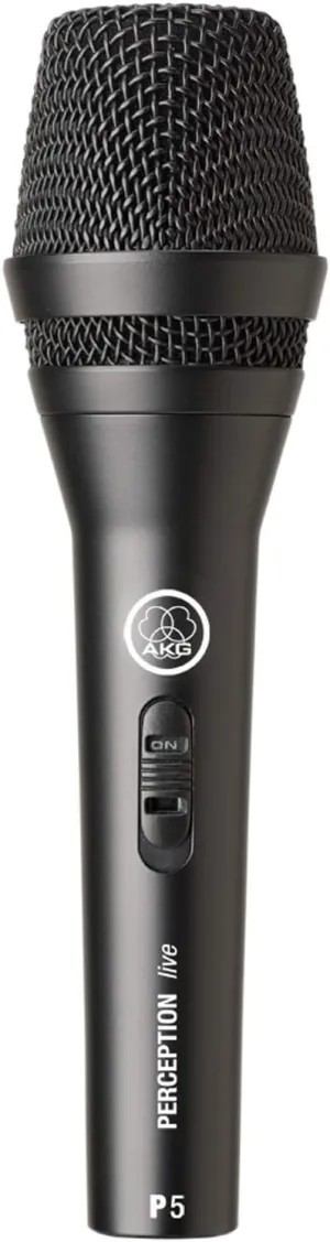 AKG Pro Audio Handheld Wireless Microphone, XLR, Black (3100H00120)