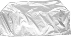 Alipis Snowmobile Cover Heavy Duty Protector for Use Quick Setup and Tight Fit for Outdoor Silver