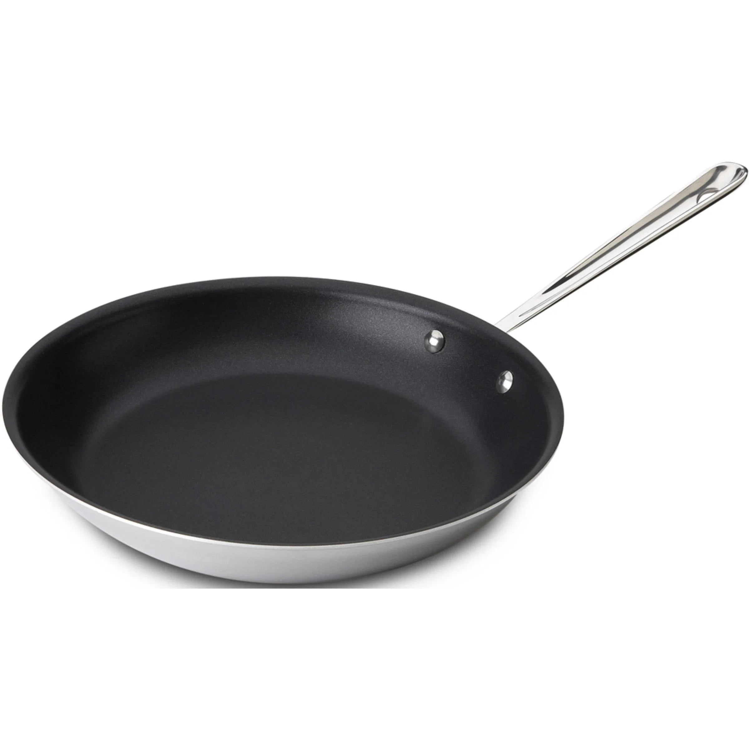 All-Clad, 4112 NS R2, Stainless Steel, 12" Stainless Steel Nonstick Fry Pan, 3-Ply Bonded Construction