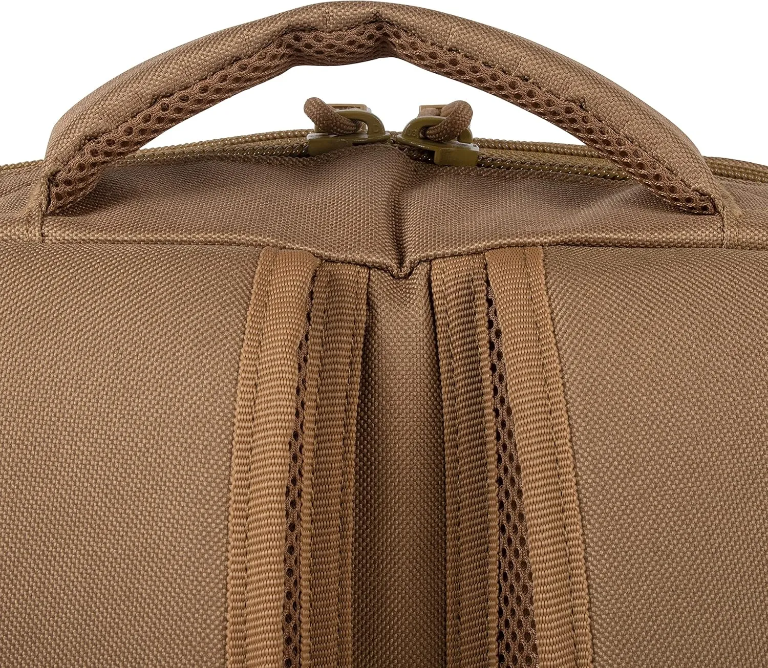 Allen Company Tac-Six Trench Tactical Expandable Backpack, Customizable Die-Cut MOLLE System, with Padded Laptop Sleeve, 11 L x 6 W x 19 H inches, 1254 cu.in. (20.6 liters), Coyote Brown, one Size