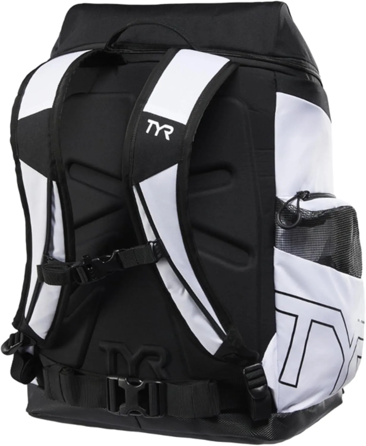 Alliance Backpack, 45L Capacity, Wet and Dry Compartments, Team Colors, White/Black, 45 Liter