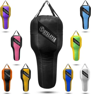 Angle Uppercut Heavy Punching Bag for Boxing & MMA - Customizable Colors, Optional D-Ring, Unfilled/Soft Filled Choices - Made in USA