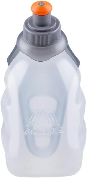 AONIJIE Sports Water Bottle, 170ml 250ml Water Flask for Cycling Running Marathon, Water Kettle with Multiple Functions (2*(250ml clip))