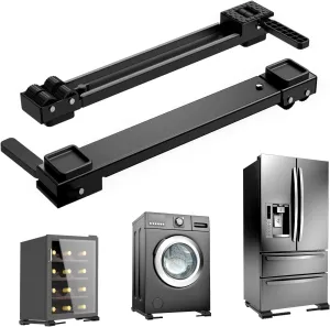 Appliance Rollers Heavy Duty, 2025 Generation Extendable Liftable Appliance Slider Anti Slip Mobile Washing Machine Base-Max 32in, Easily Move Washer & Dryers, Refrigerators,Dishwashers,Furniture
