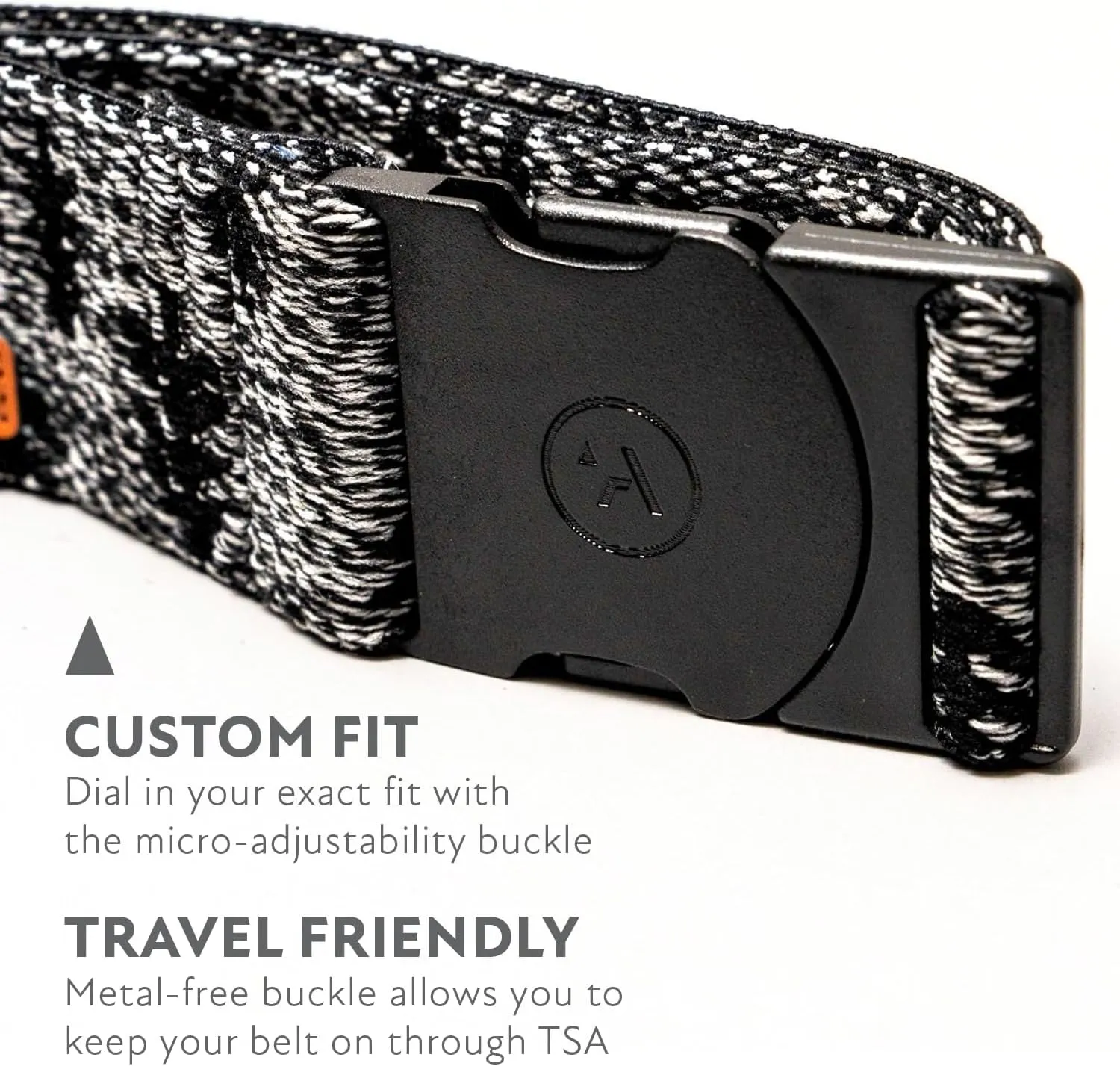 Arcade The Original Unisex Adventure Belt, Heavy Duty Elastic Webbing, Non-Metal Travel Friendly Buckle