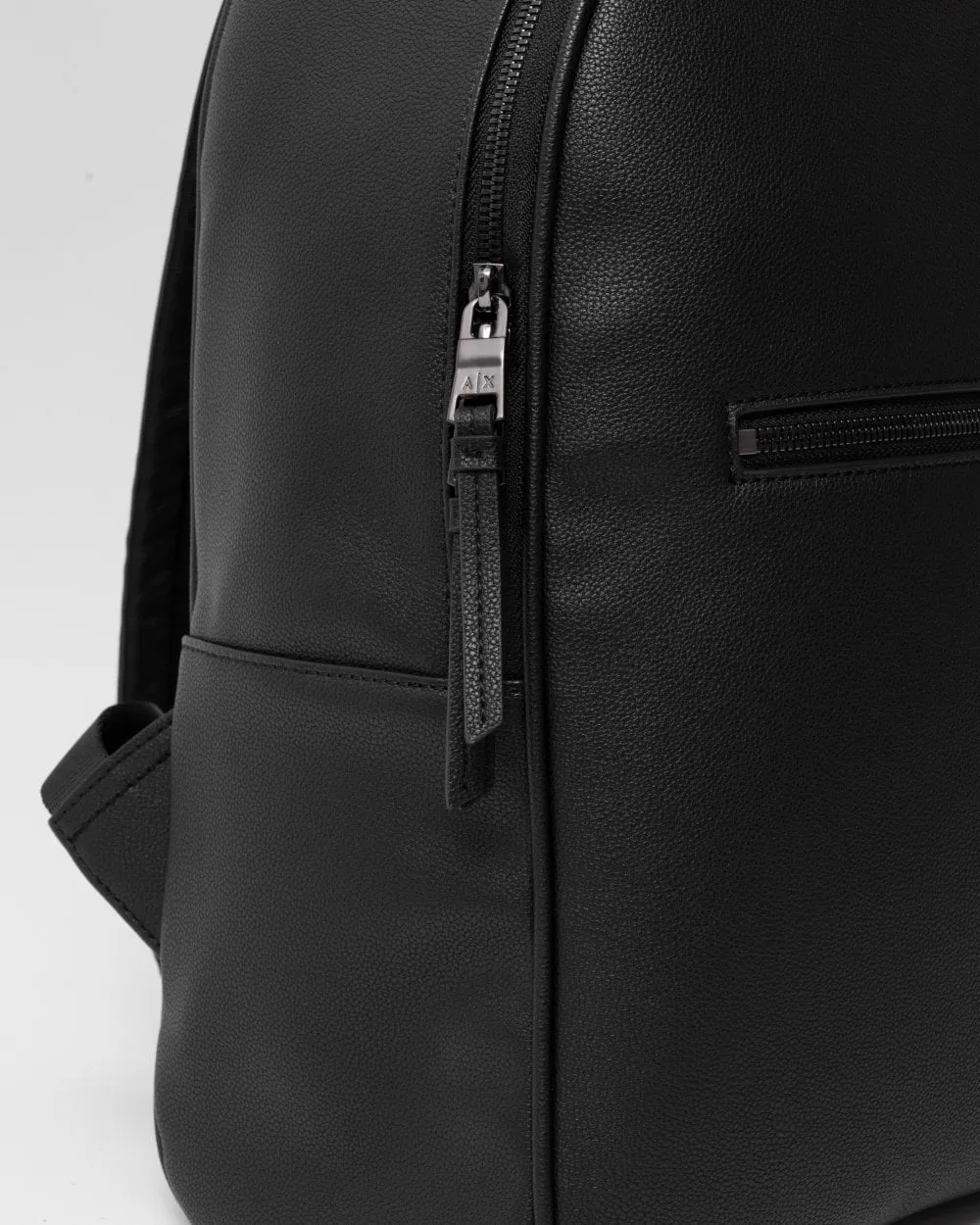 Armani Exchange Matte Faux Leather Mens Backpack