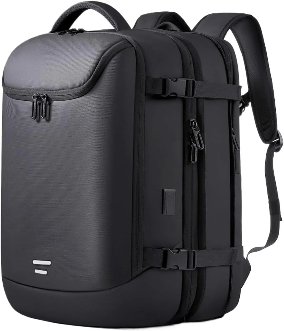 Backpack With Anti-Theft Vacuum Compression Travel,Expandable Backpacks With Pump For Airplanes