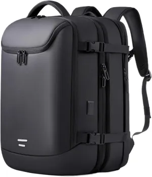 Backpack With Anti-Theft Vacuum Compression Travel,Expandable Backpacks With Pump For Airplanes