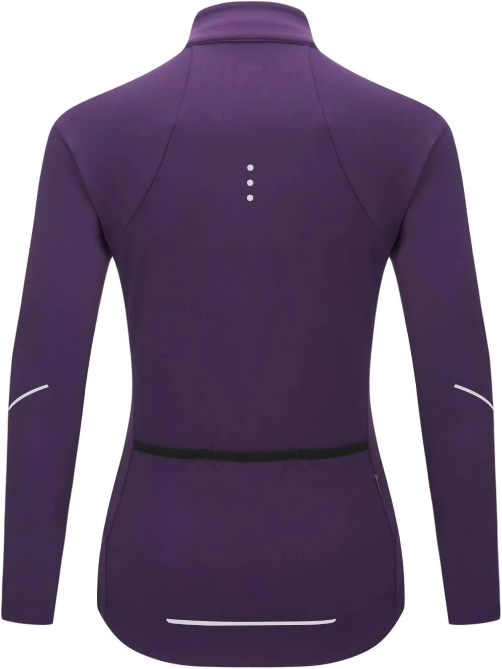 baleaf Women's Thermal Cycling Jersey Long Sleeve Winter 4 Pockets Bike Fleece Jackets Windproof Reflevtive Cold Weather