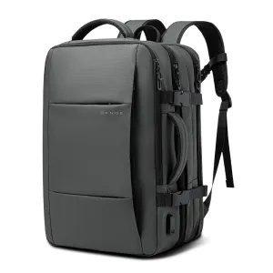 BANGE Large Travel Backpack Expandable 22L-37L for 17.3-inch Laptop