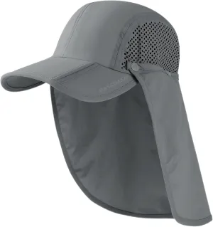 BASSDASH UPF 50  Foldable Fishing Hat Baseball Cap with Removable Neck Flap Portable for Men Women Golf Hiking