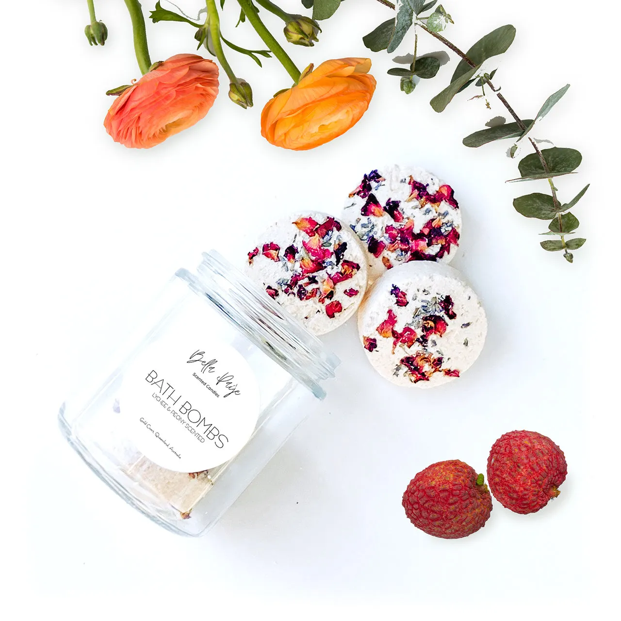 Bath Bombs - Lychee & Peony