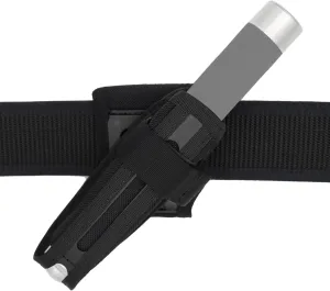 Baton Holder 21" to 26" Telescopic/Expandable Baton Holster 360° Rotatable Duty Belt Clip Universal Flashlight Case Carrier Nylon Carry Bag Sheath for Police LE Security Officer