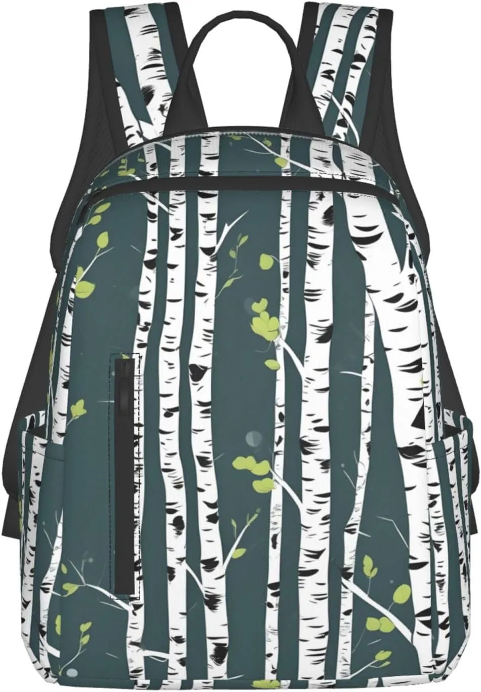 Beauty Birch Tree Print Personalized Unisex Backpack - Stylish & Funny Casual Daypack for Travel, Work, Gym