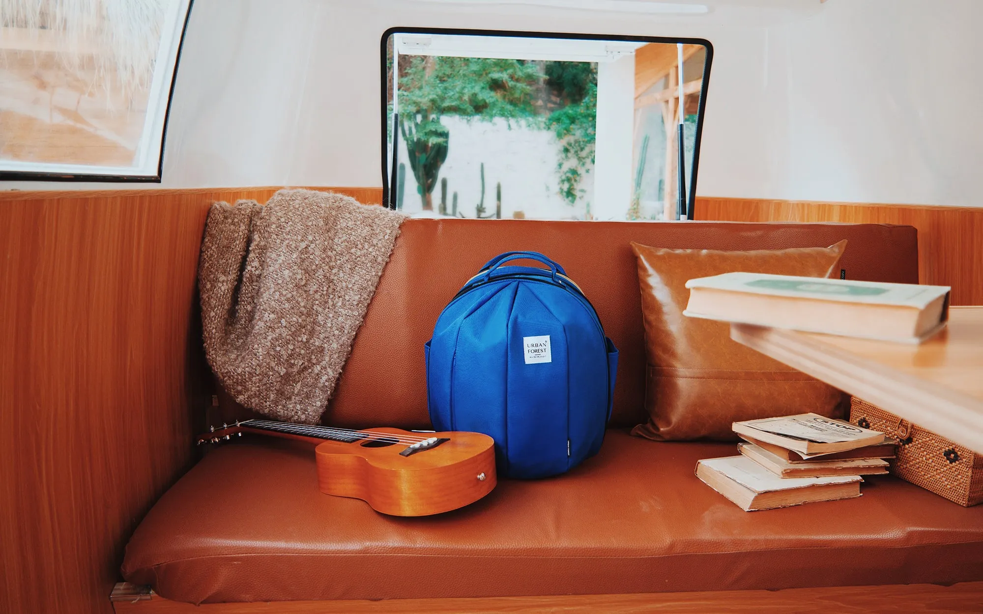 BEETLE Expandable Backpack -  Electric Blue
