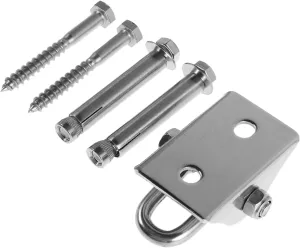 BESPORTBLE Stainless Steel Swing Hangers 360° Swivel Ceiling Hooks Heavy Duty Swing Hangers Mounting Kit for