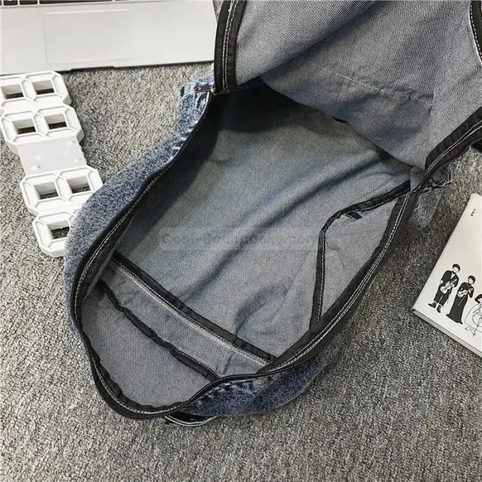 Big Denim Backpack