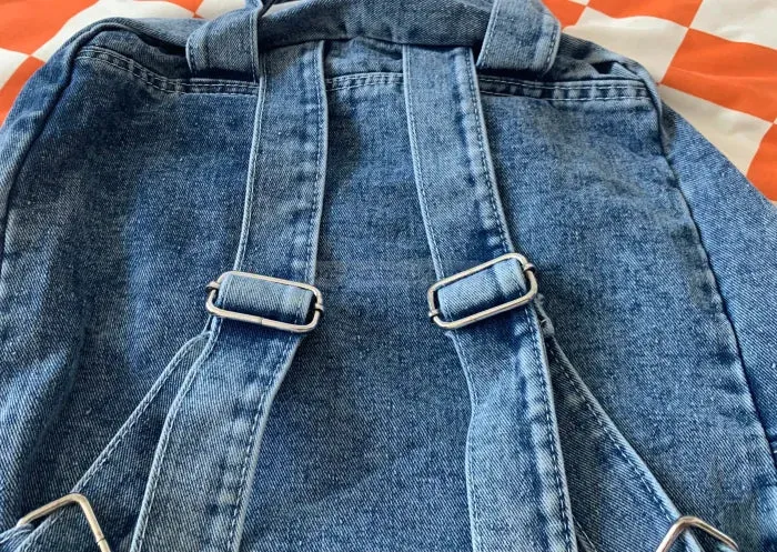 Big Denim Backpack