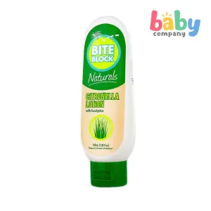 Bite Block Naturals Insect Repellent Citronella Lotion 100ml