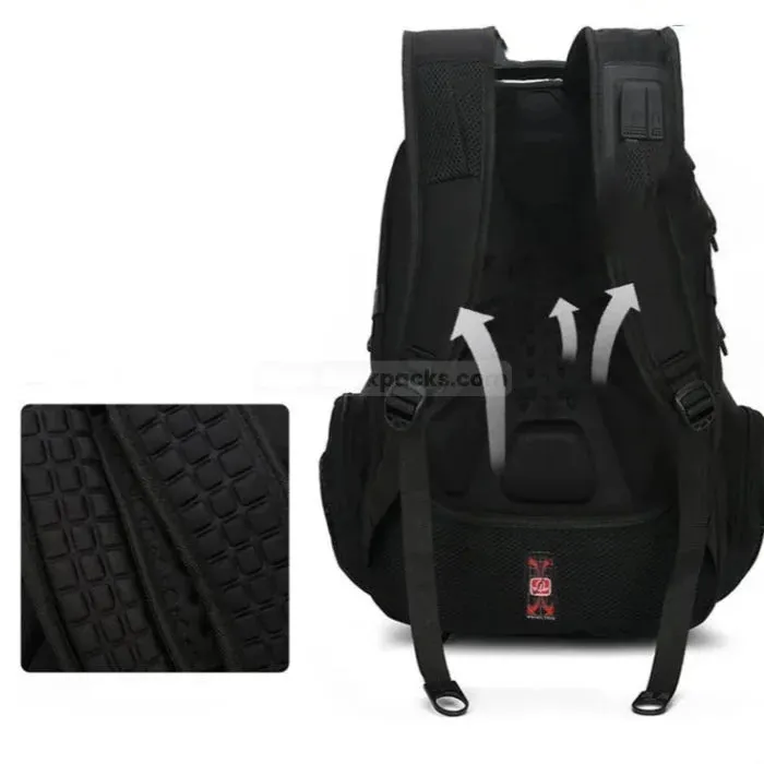 Black and Blue Backpack