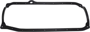 Black SBC Oil Pan Gasket Steel Core Fits for 86 - Up Late Chevy 305 350 383 400 Engine