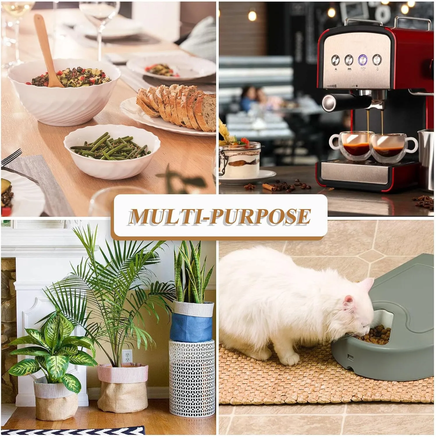 Black Trivet Table Runner for Hot Pan Pots Heat Resistance Pot Holders Anti-Slip Hot Pad Mats 11.8 * 39.4 Inches