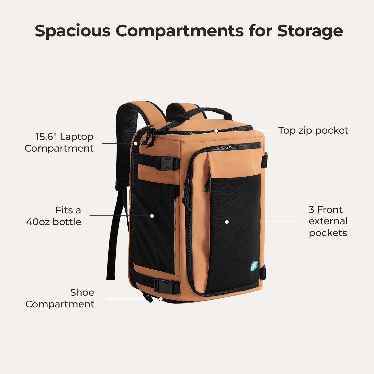 Blast Mesh Travel Backpack
